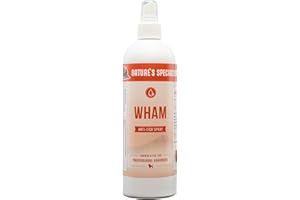 Nature's Specialties Wham Anti-Itch Dog Spray - Medicated Spray for Dogs - Instant Relief to Irritated Skin - Helps Relieve Brush & Clipper Burns - Tea Tree Formula to Soothe Skin, 473ml
