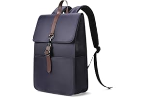 HEROIC KNIGHT Laptop Backpack 15.6 Inch, Water Resistant Travel Rucksack Business Work Backpack with USB Charging Port, Anti-Theft Casual Daypack, Lightweight School Bag for Men and Women-Blue