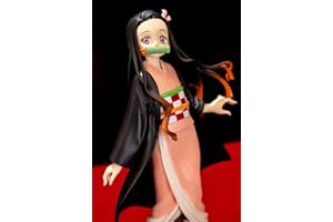 XESAGSNV Dämonenmörder: Kimetsu no Yaiba, 6,3 Zoll Kamado Nezuko, Transparent, 78,4 Gramm, 8 cm, Figurine