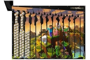 ‎CASHWALL CashWall Money Box for All Year Round, Money Saving Challenge, Money Box Not to Open, Payout When Fully Filled, for Adults and Children, Reusable