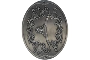 Namvo Beer Belt Buckle Bull Head Design Hands-Free Beverage Holder for Picnic BBQ Camping