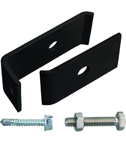 Fixation Murale Panneau Grillage Rigide Vert RAL 6005 - Lot De 10