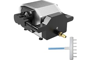 LIROPAU Air Assist, Laser Air Assist Pump for Laser Cutter and Engraver, Adjustable Air Flow of 0-54 L/Min, Remove Smoke and Dust, Faster and Cleaner Cutting
