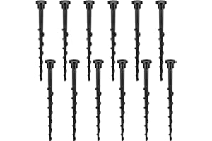 SIYURONGG 12 Pezzi Viti da Terra per Robot Tagliaerba, 13.7cm Viti per Stazione di Ricarica Tagliaerba Compatibili con Husqvarna Automower 105 305 308, Viti da Giardino per Attrezzature