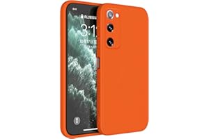 Topme Coque pour Samsung Galaxy S20 FE (6.5" inches) Etui Housse, Protecteur de Peau en Silicone TPU - Orange
