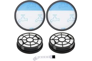 HULIXSPHIL 2 set di filtri RO2910EA per Rowenta Swift Power Cyclonic RO2910EA RO2913EA RO2915EA RO2932EA RO2933EA RO2957EA RO2981EA Aspirapolvere, pezzi di ricambio ZR904301