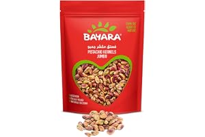 Bayara Pistachio Kernels Jumbo, 200 Gm (Pack Of 1)