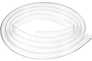 sourcing map Tube en PVC transparent de 20 mm de diamètre intérieur x 24 mm de diamètre extérieur – 3 m de long – Tuyau d'eau en plastique léger et flexible pour aquaponie, tuyau d'air, irrigation