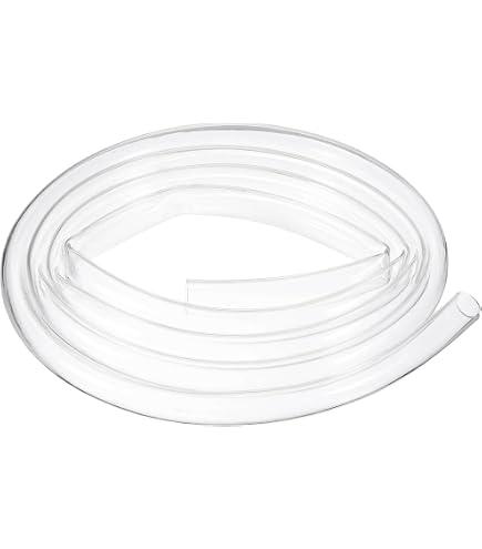 QUARKZMAN 8mm x 10mm 6.6 Pies Transparente Vinilo Tubo x 1uds