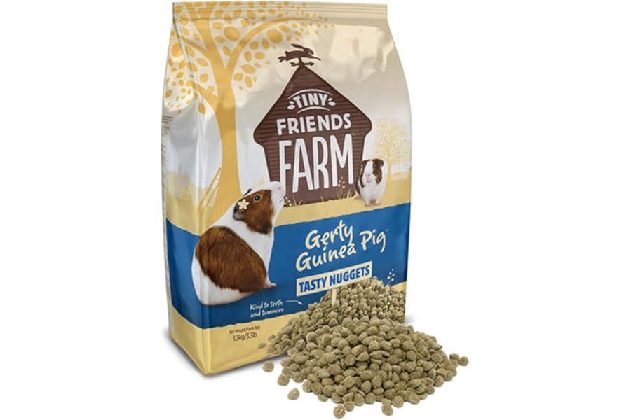 Supreme Petfoods Tiny Friends Farm Gerty Tasty Nuggets, Guinea Pig, 1.5 kg