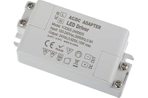 EPLZON 24V 15W LED Transformer LED Drive Electronic Transformer 0.625A LED Driver Constant Voltage Switching Power Supply Low Voltage Transformer for LED Luminaire Lighting