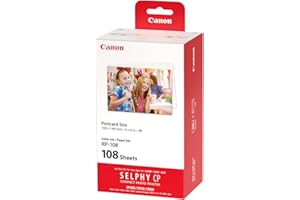 Canon Rp108I Postcard Sized Photo Paper 100 ×148 mm KSA V... - 105 ريال