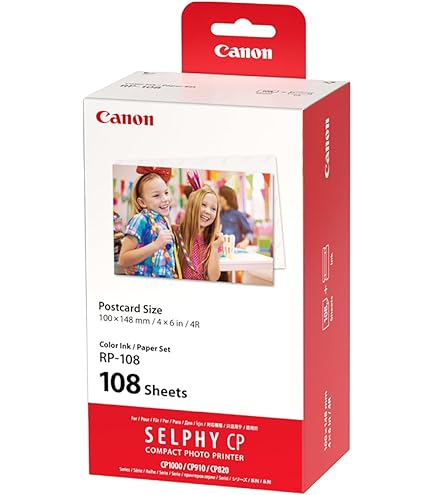 Paper for Canon SELPHY CP1500 - KC-36IP Genuine Canon Ink + Paper