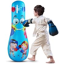 Gants De Boxe Pour Enfants FIVING | Pour Garçons Et Filles 3-15 Ans | Pour Sac De Frappe, Kickboxing, MMA