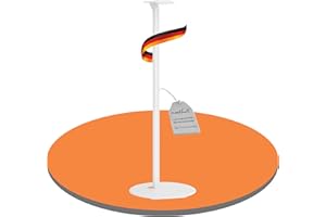 PureMounts Soporte para Altavoces Sonos Era 300, Soporte para Altavoces con gestión de Cables, Capacidad de Carga de 5 kg, Color Blanco