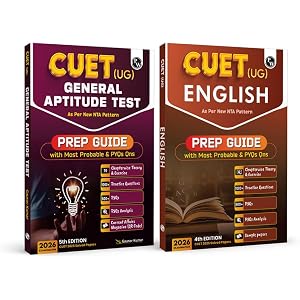PW CUET UG Entrance Exam Books 2026 – General Test (GT/Section III) & English, Chapterwise & Topicwise Theory   Exercises, PY
