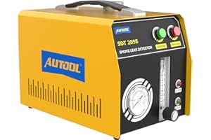 OURANTOOLS Automotive EVAP Machine Leak Detector, DC12V Fuel Pipe Leak Tester with Flowmeter Display Dual-Modes for All Autos