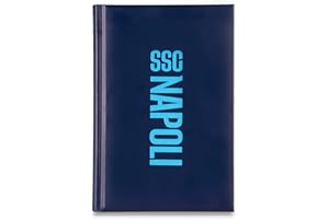 Colourbook - Diario Scuola SSC Napoli, Diario 12 Mesi, Anno 2025 2026, Licenza Ufficiale (SSCN Logo)