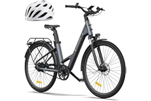 ‎A DECE OASIS ADO E-Bike Air28 Pro Elektrofahrrad,Pedelec Riemenantrieb,Citybike,e Bike 28 Zoll, 2 Gang, Automatikschaltung, Bafang Heckmotor, Gepäckträger, ebike Damen/Herren