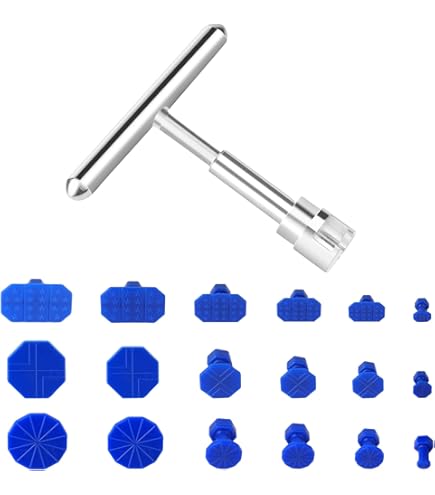 JazRvr Dellen Reparaturset Auto - 31-teilig Mit Saugnäpfen Für Hagelschaden & Beulen