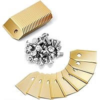 Gafild Titan Messer Klingen Ersatzmesser für Husqvarna Mäher, 30x Automower Ersatzklingen für Gardena Mähroboter Zubehör…