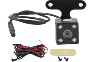 AQXREIGHT Reverse Camera 5Pin Rear View Backup Camera High Definition 170 Degree Wide Angle IP68 for Car Replacement Backup Camera