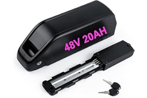 HXRFOAK (UK Warehouse) Ebike battery 48V 20AH LG-CELL Long Range Lithium electric bike battery for 48V 1000W 750W 500W Motor, Ebike conversion kit