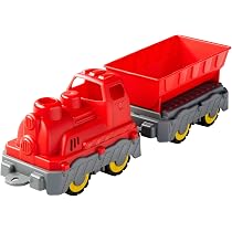 Wader Kid Cars Spielset Zug – Mit Lok & 2 Wagons, Für Kinder Ab 12 Monaten