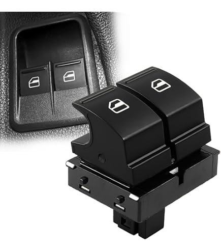 Interruttore Alzacristallo Elettrico Per Auto – Compatibile Con Skoda Roomster, 1Z, 2 (2006-2015) – Ricambio OEM 1Z0959858 - 2