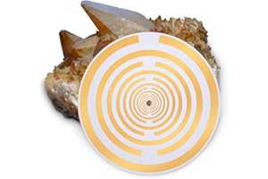 ‎BIOTRAXX Raumvital Golden Plated Energy Disc 45 mm / 1,77 inch, 100 mm / 3,94 inch, 170 mm / 6,69 inch (100 mm)