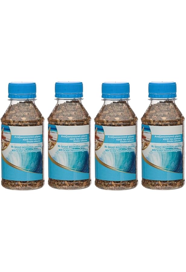 Désodorisant Cendrier Parfum Jasmin - 2x30g - Élimine Odeurs Tabac Maison/Bureau