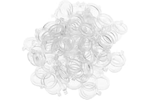 akaddy 100pcs White PE Pellet Bait Lure Bands for Carp Coarse Fishing Tackle(3mm)