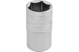 Draper 16606 - Chiave a bussola quadrata a 6 punte, 16 mm