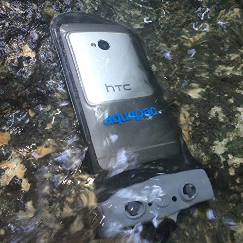 Aquapac 108 Custodia a tenuta stagna per apparecchi elettronici, trasparente/grigia, formato mini