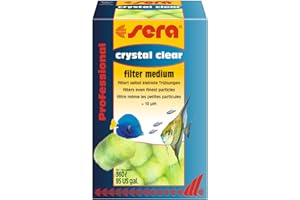 sera Crystal Clear Professional 12 STK | Hochleistungs-Filterbälle für Aquarium | Entfernt Trübungen ab 10 µm | Formstabil & wiederverwendbar | Für Süß- & Meerwasser