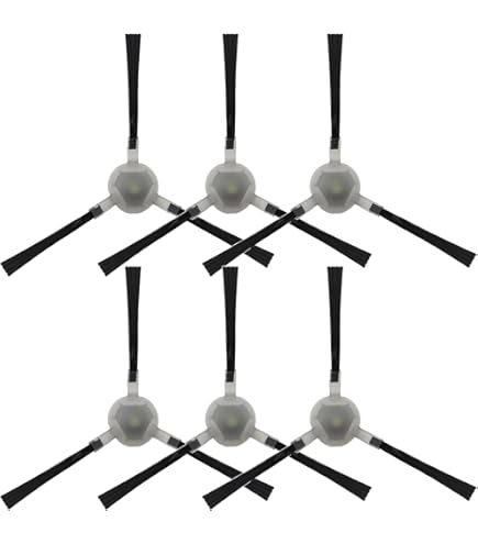 Accessori per aspirapolvere robot Lefant M210/M210B/M213; il kit di ricambio include 4 spazzole laterali e 4 filtri HEPA. | Leroy Merlin