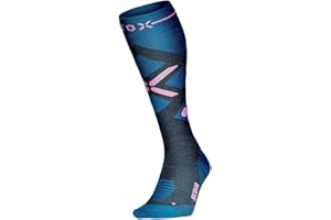 STOX Energy Socks Skisocken Damen, Kompressionsstrümpfe, Merino Socken, Ski und Snowboard Thermosocken, Compression Socks Women, Thermo Socken