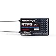 Radiolink 2.4Ghz R7FG 7 Channels Gyro Receiver with Voltage Telemetry Long Range Control, Water-splash RX for RC Crawler Car Boat Radio Controller System RC4GS v2/RC6GS v2/RC4GS v3/RC6GS v3