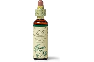 BACH FLOWER REMEDIES Bach Original Flower Remedies (Walnut) Stand Your Ground, Accept Change, Emotional Wellness, Natural Flower Essence, 20ml
