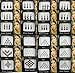Banithani 24 Pcs Lot Different Assorted Multi colour Bindi Women Forehead Bindis Stickers