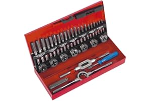 Sealey Ak3015 Tap & Die Set 32Pc Split Dies - Metric