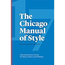 The Chicago Manual of Style, 17th Edition : The University of
