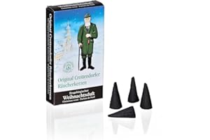 Crottendorfer Räucherkerzen "Erzgebirgischer Weihnachtsduft" 24 Stück, Größe M