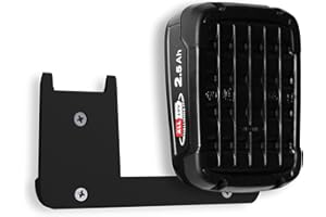 NewGround Designs Support mural pour Bosch PBA 18V batterie - Vert - Maison et jardin - Support de batterie 14,4 V (2 piles)