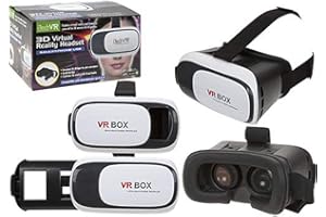 BOSPHORUS iTech 3D VR Virtual Reality Headset Goggles Android iOS Upto 6.5” Smartphone Glasses