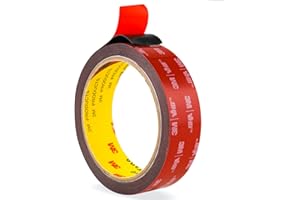 DMKOHI Dwustronna taśma klejąca, 25 mm x 3 m, bardzo mocna, wodoszczelna, wielofunkcyjna, do samochodu, mieszkania, biura