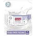 babyhug Daily Moisturising Baby Milk Wipes-72 Wipes (Pack Of 2)