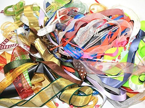 Beautiful Ribbon Bundles 10 x 1 metre lengths Assorted Colours, Widths &amp; Styles! by Libbyshouse