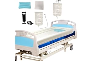 KAXILU HWIN Kit doccia gonfiabile vasca da bagno, sistema doccia per adulti per lavabo per bagno, con sistema di assistenza per anziani disabili costretti a letto con pompa ad aria 345677