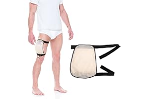 HNYG Catheter Leg Bag Holder,Mesh Catheter Leg Bag,Catheter Bag Cover,Catheter Stabilization Device Keep Urinary Drainage Bag in Place,Urine Bag for Leg,Washable Catheter Sleeves,Catheter Supplies